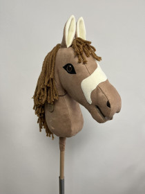 HOBBY HORSE kůň VELKÝ béžový 4