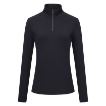 Triko termo IRH Belle černé s kamínky