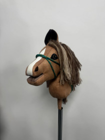 HOBBY HORSE kůň MINI otevřená pusa béžový 2